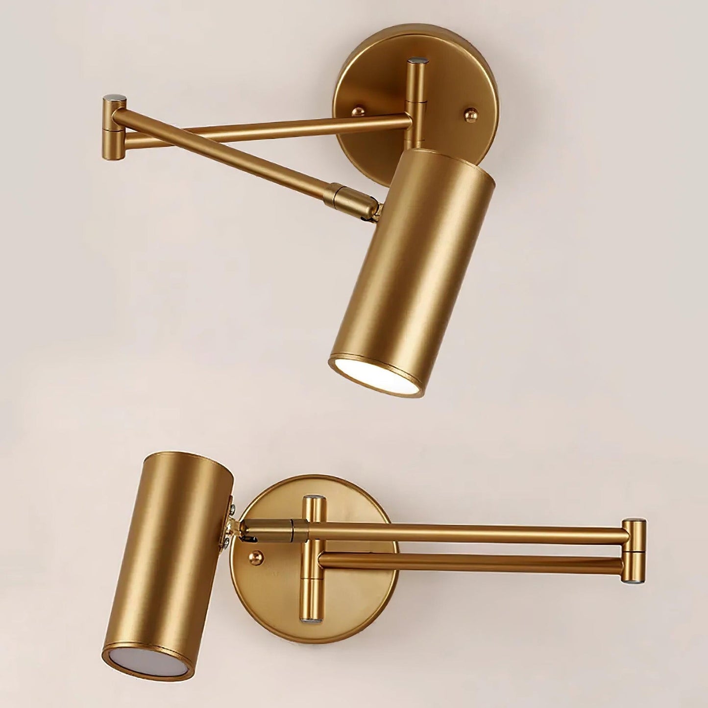 Adjustable Wall Light with Swing Arm