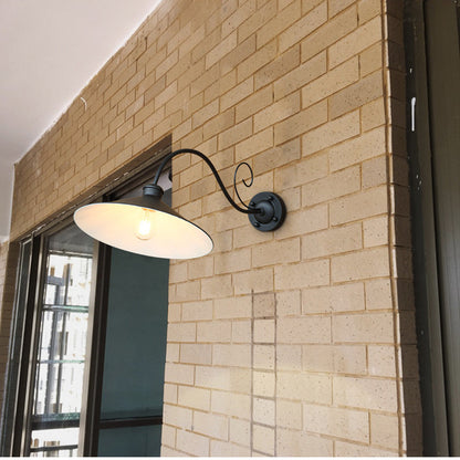IP65 Outdoor Wall Light in Antique Silver