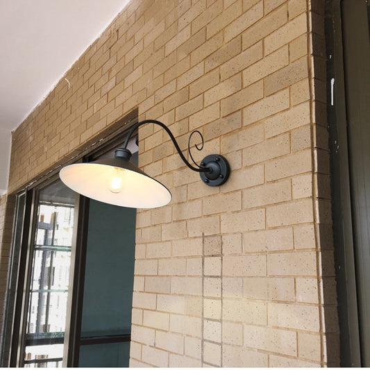 IP65 Outdoor Wall Light in Antique Silver